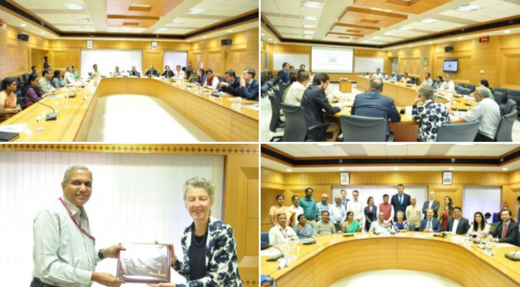 Seventeen members European Delegation team lead by Tania Friederichs met Dr. M.A.Atmanand, Director-NIOT and scientist team of National Institute of Ocean Technology (MoES) for bilateral cooperation under Horizon 2020 program on 6th December 2019